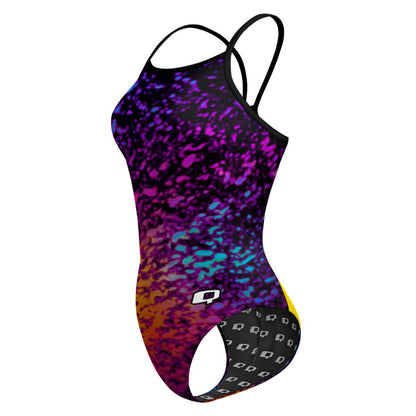 Retro Splash Skinny Strap - Skinny Strap