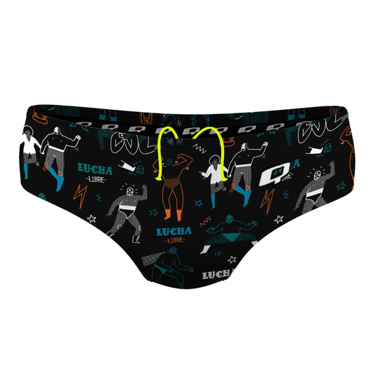Wrestling Drawings - Classic Brief Swimsuit