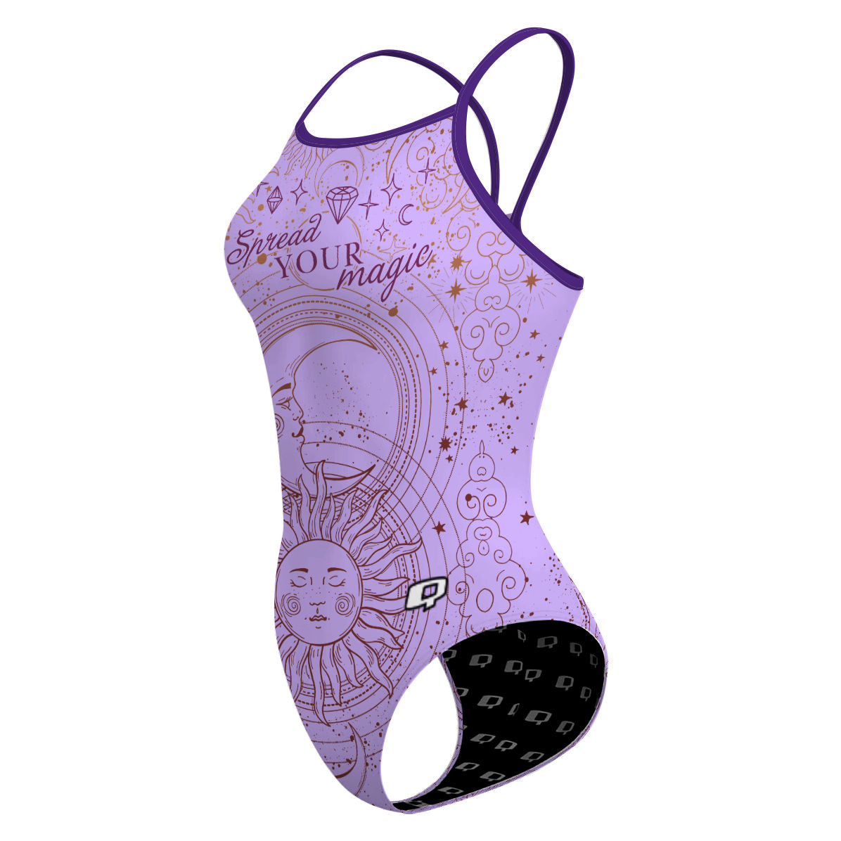 Spread your magic - Skinny Strap Swimsuit