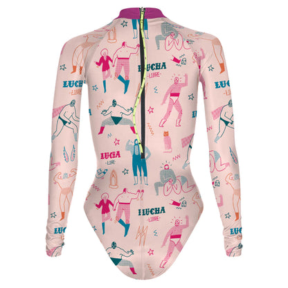 Wrestling Drawings - Surf Swimming Suit Classic Cut