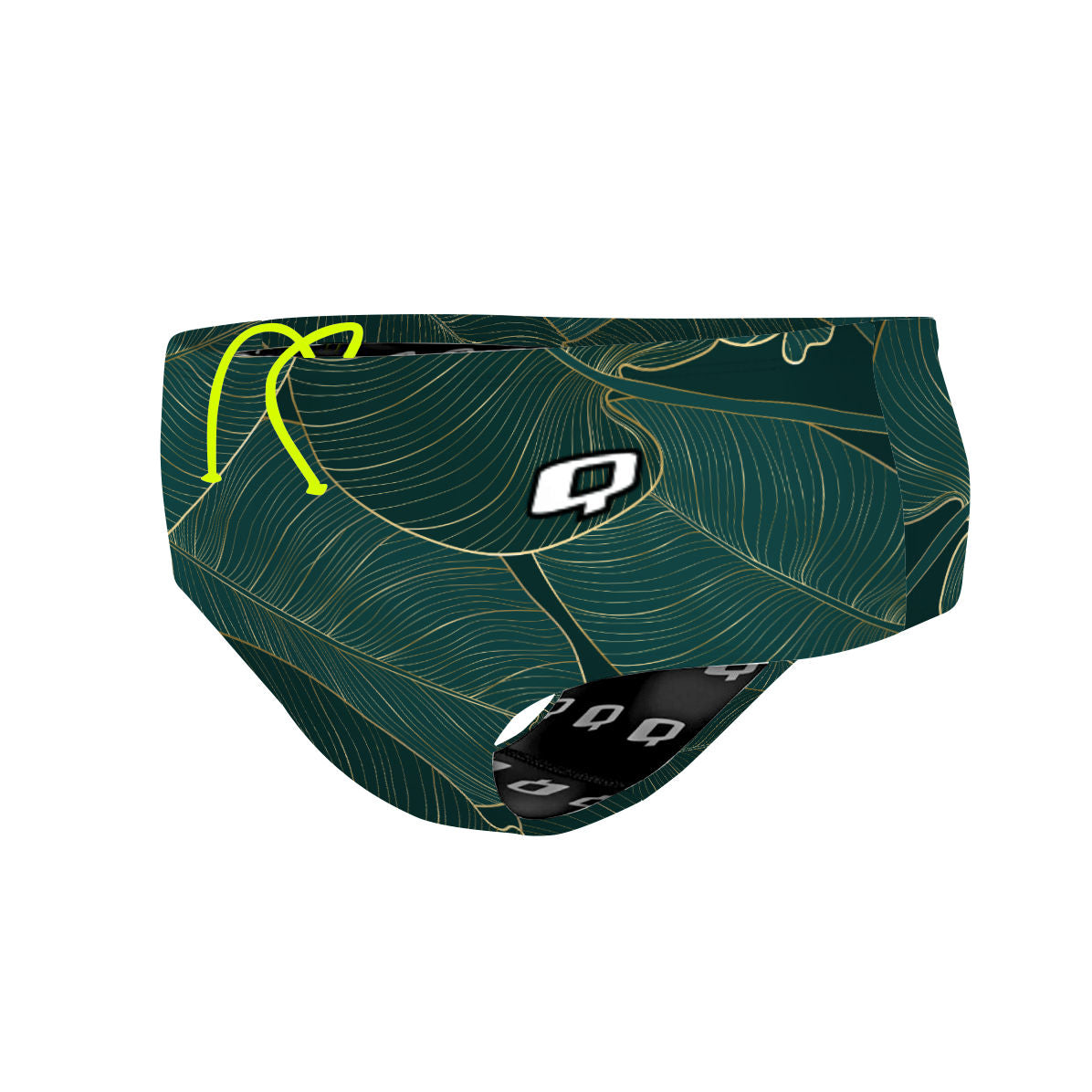 Leafy Green - Classic Brief Swimsuit