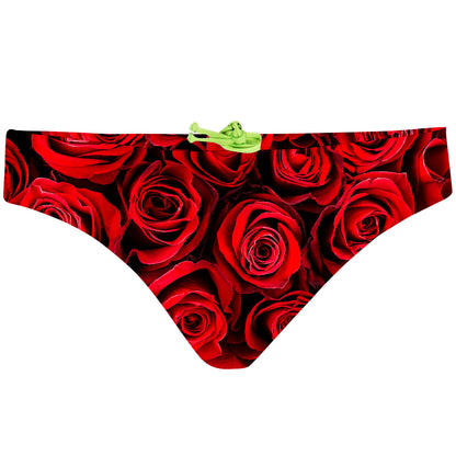 Red Roses - Bikini bottom Bandeau