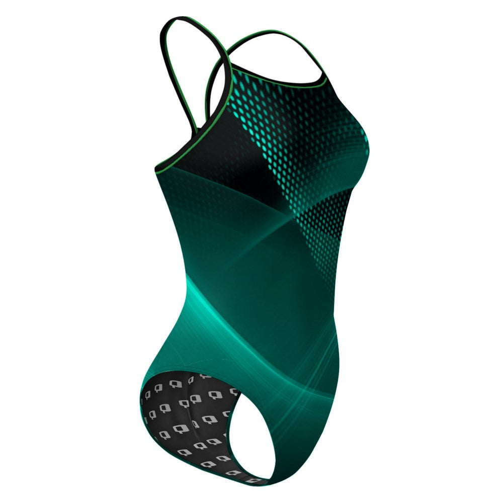 Green Matrix - Skinny Strap