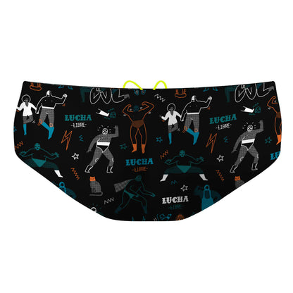 Wrestling Drawings - Classic Brief Swimsuit