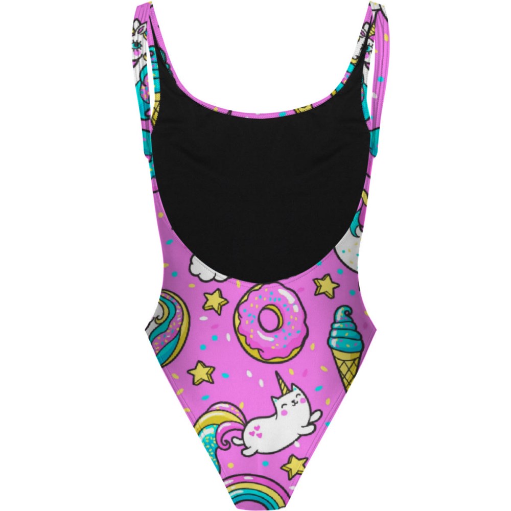 Confetti - High Hip One Piece