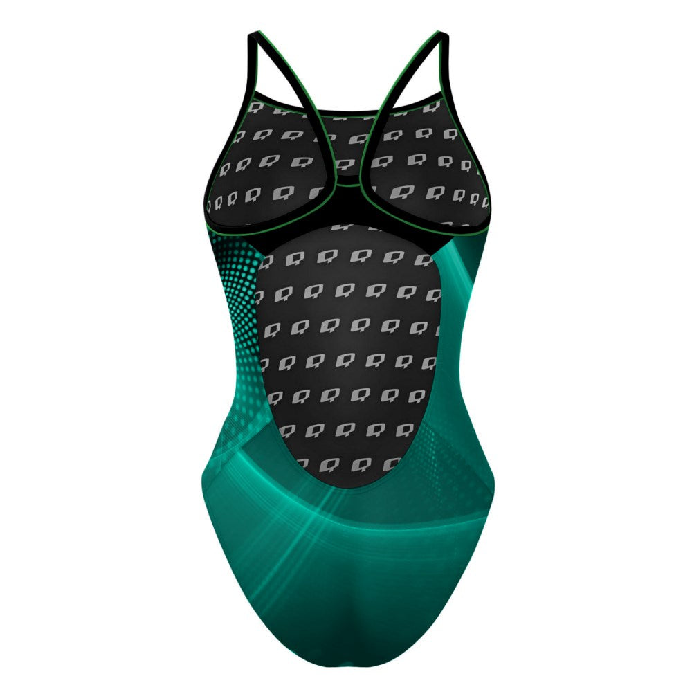 Green Matrix - Skinny Strap