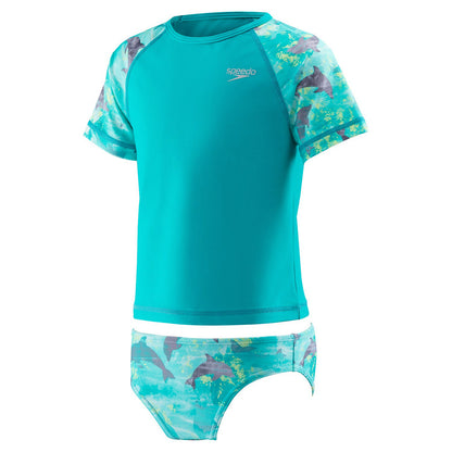 Traje infantil Printed Rashguard 2 Piezas Speedo