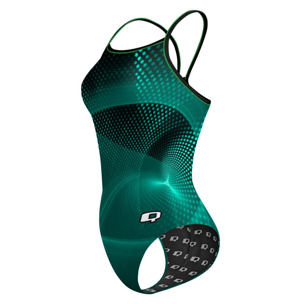 Green Matrix - Skinny Strap