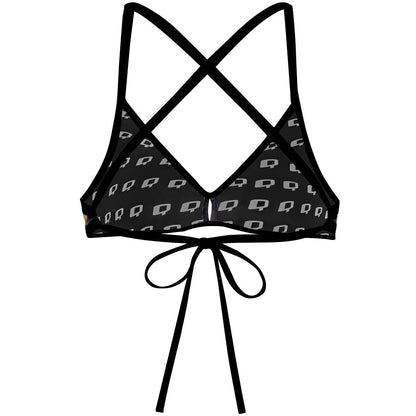 Black Gold -   Demi Tieback Bikini Top