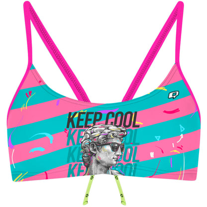 Keep Cool - Bandeau Bikini Top