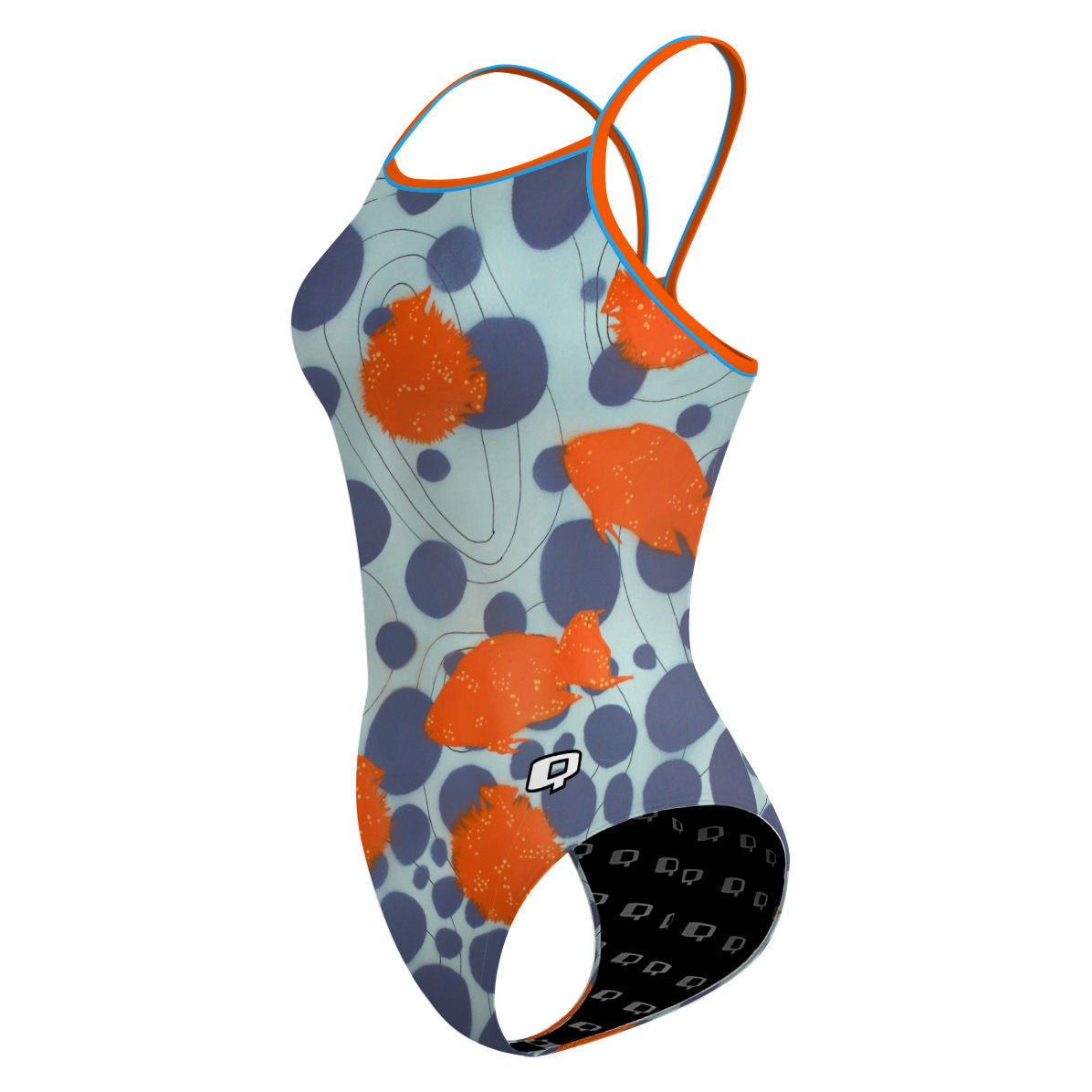 Garibaldi Puffer - Skinny Strap Swimsuit