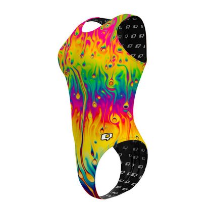 Melt Tie Dye - Women Waterpolo Swimsuit Cheeky Cut