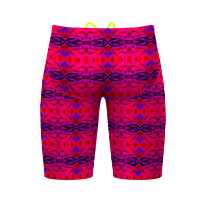 Kaleido Red Atlas Jammer Swimsuit