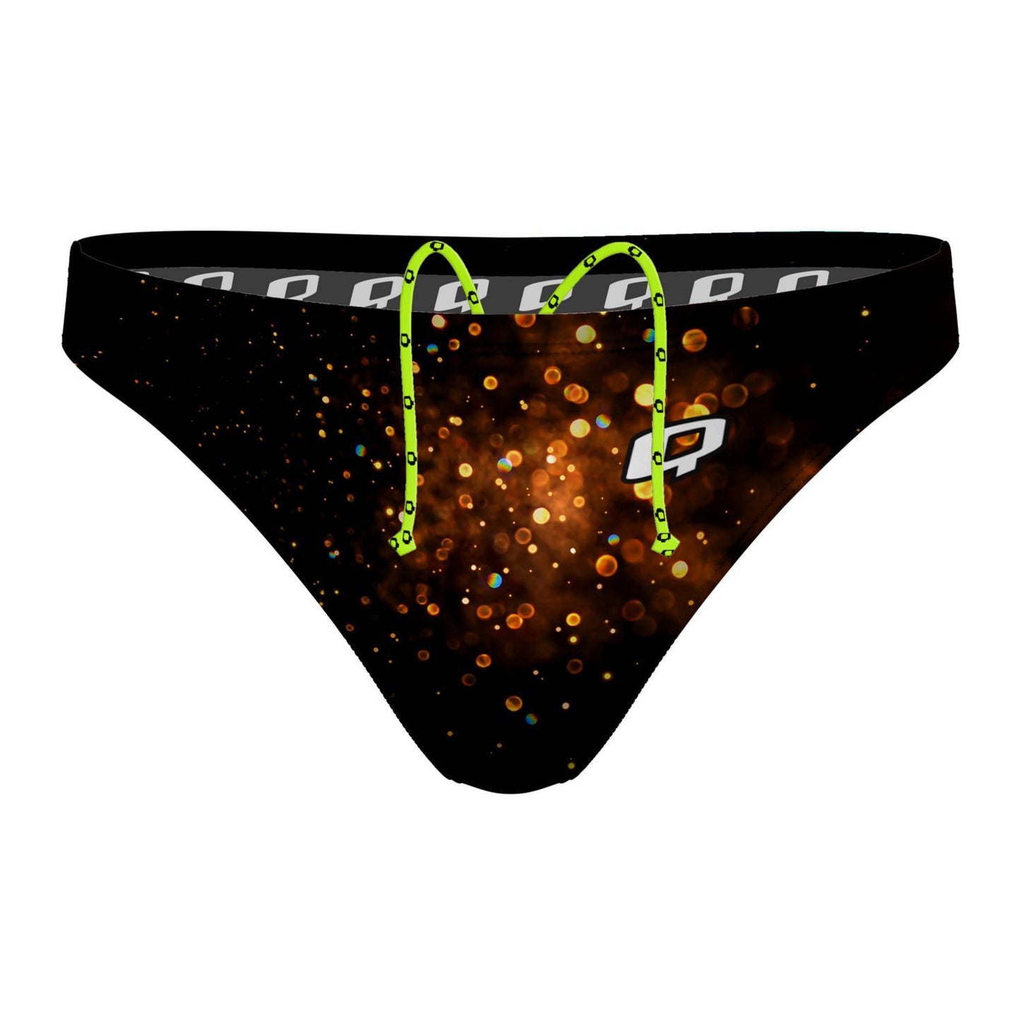 Sparkle Burst Gold Waterpolo Brief