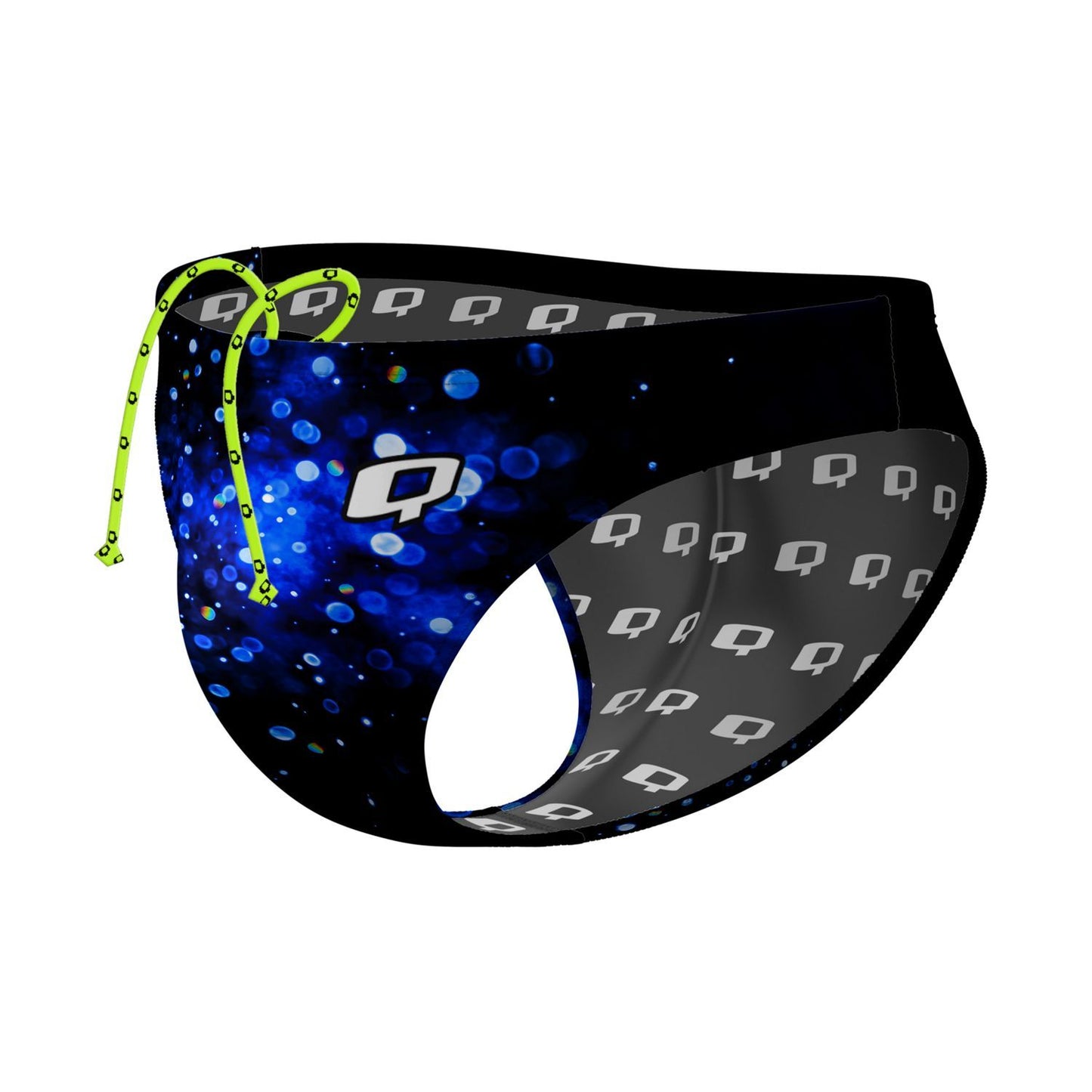 Sparkle Burst Blue Waterpolo Brief