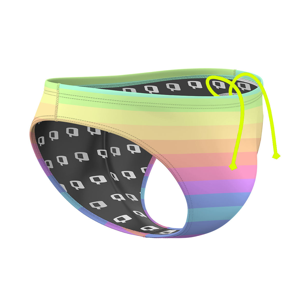 Rainbow - Traje de baño Waterpolo Brief