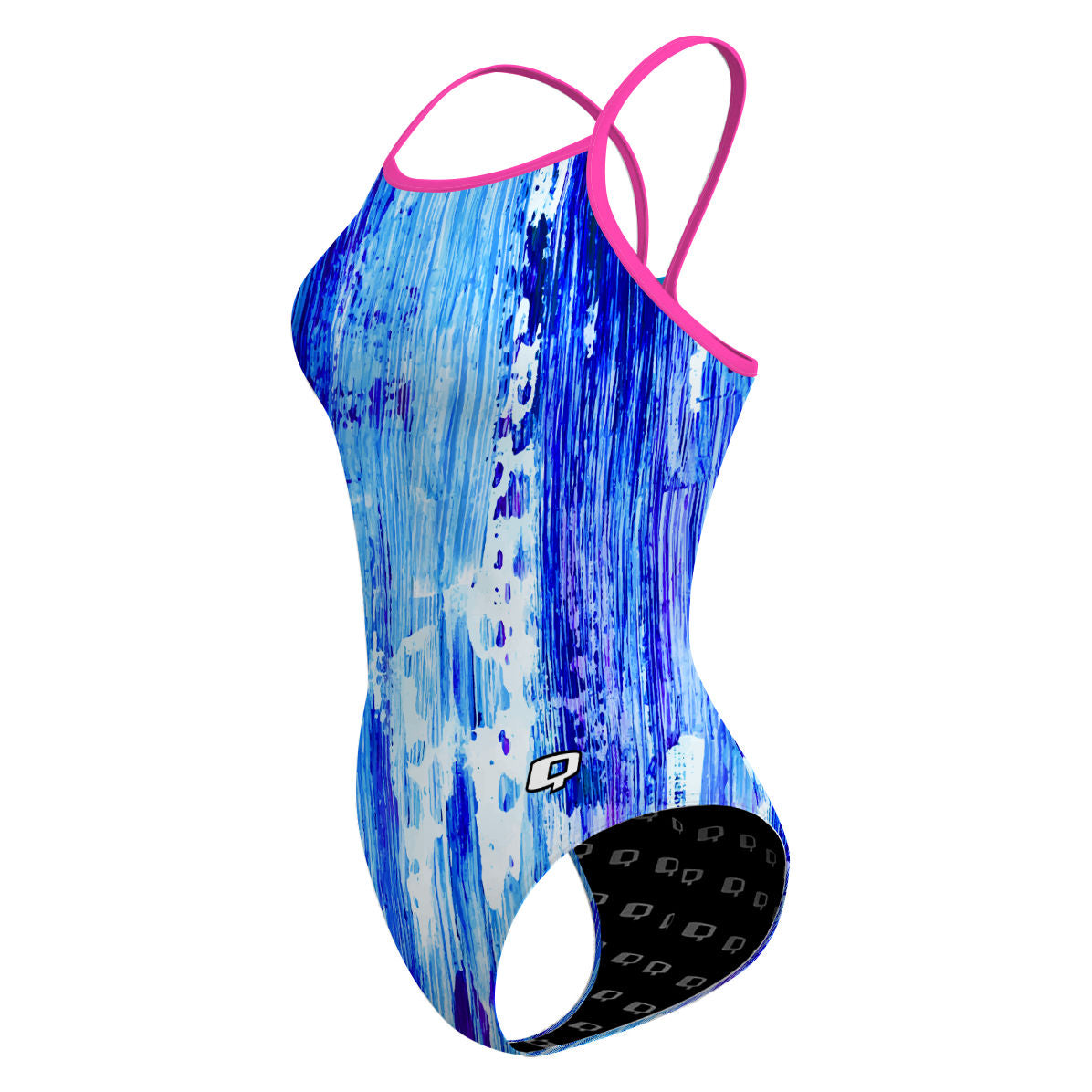 Spring Rain Skinny Strap Swimsuit