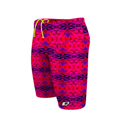 Kaleido Red Atlas Jammer Swimsuit