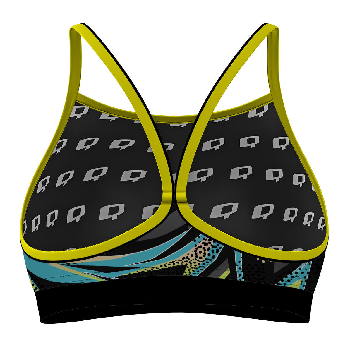 Distortia Classic Sports Bikini Top