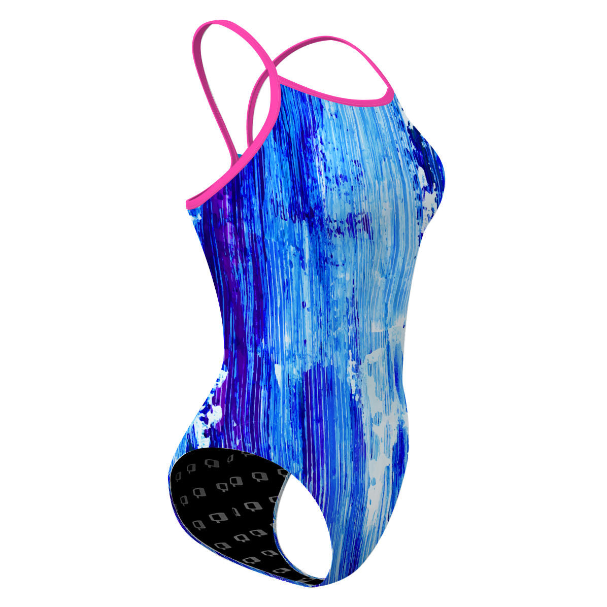 Spring Rain Skinny Strap Swimsuit