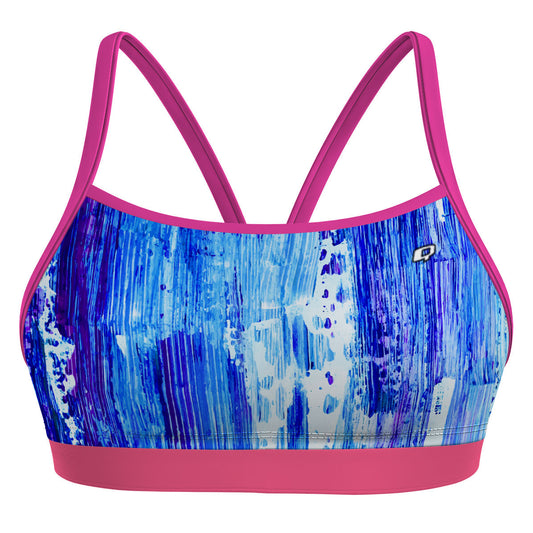 Spring Rain Classic Sports Bikini Top