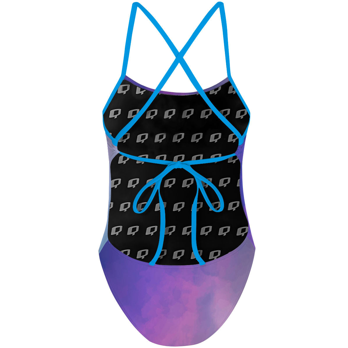 Clouds - Tieback One Piece Swimsuit