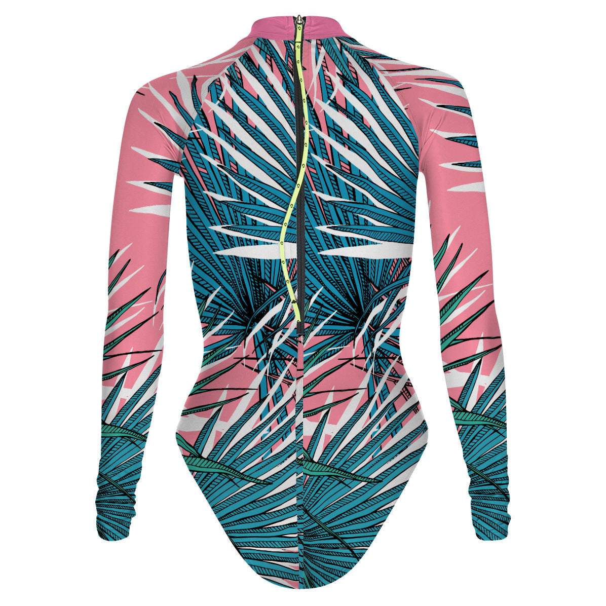 Pink Palm - Surf One Piece