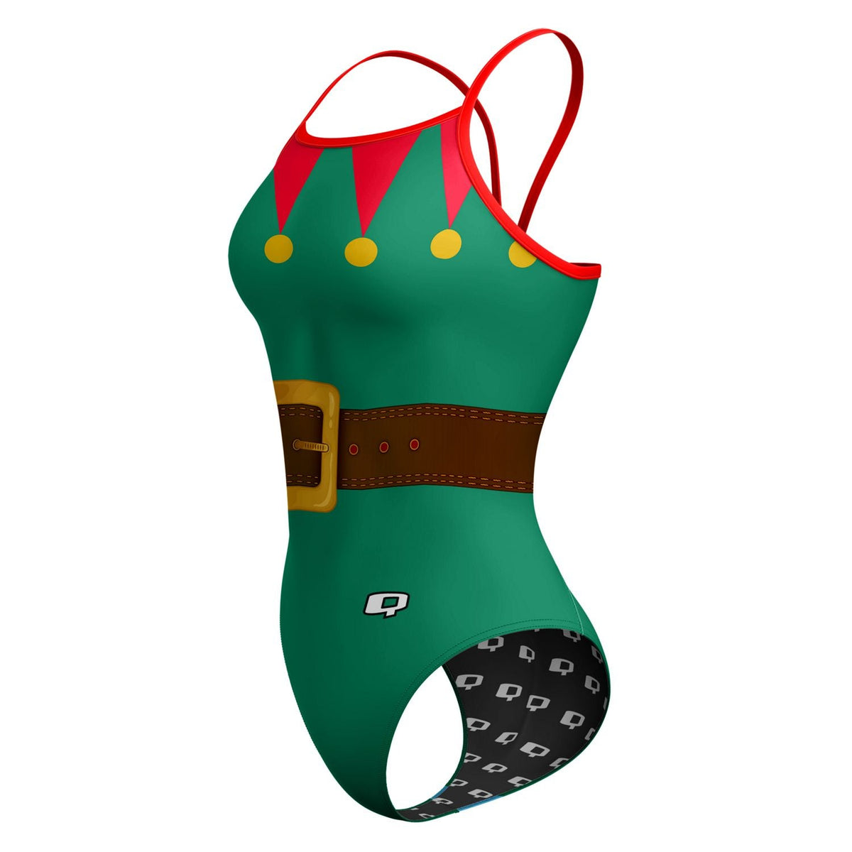 Santa's Helper - Traje de Baño Sunback Tank