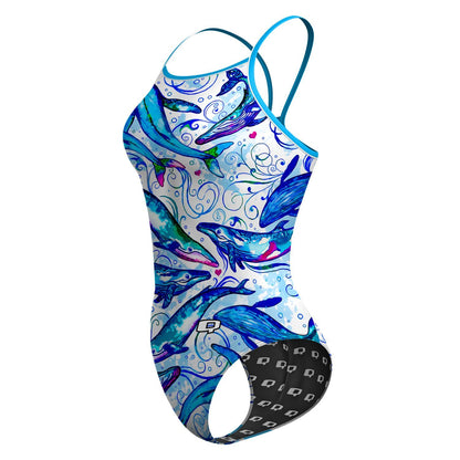 Just Keep Swimming Skinny Strap