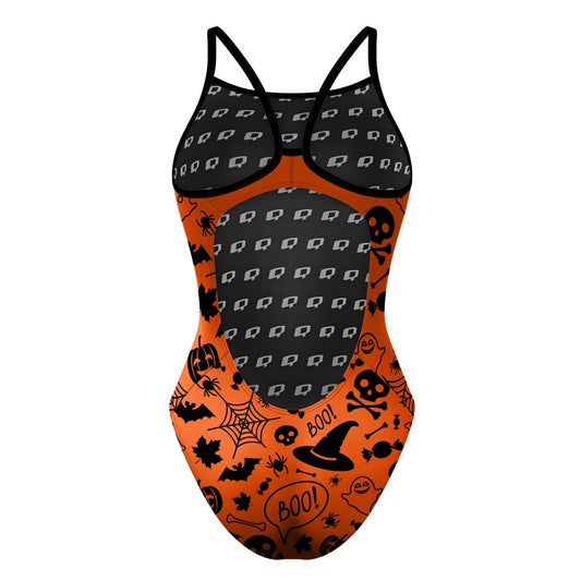 Fright Night Skinny Strap Swimsuit